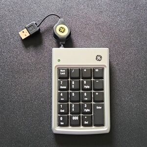 GE grey number key pad for computer
